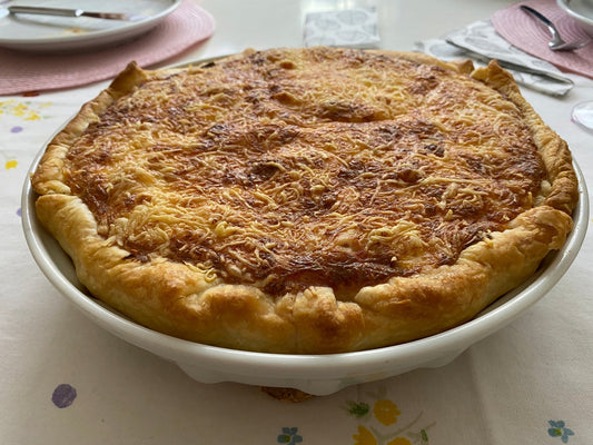 Quiche mit Raclette-Käse für 6 Personen - Augustas Box